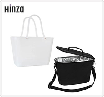 〔ヒンザ〕マルチバッグ&クーラーバッグ Sサイズ(クリアハンドル)