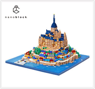 〔ナノブロック〕モン・サン・ミシェル デラックスエディション