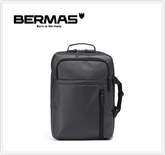 〔バーマス〕BAUER GEHEN 2WAYリュック ブラック