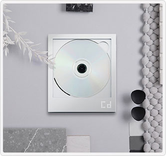 CDプレーヤー CP1 Instant Disk Audio Silver シルバー