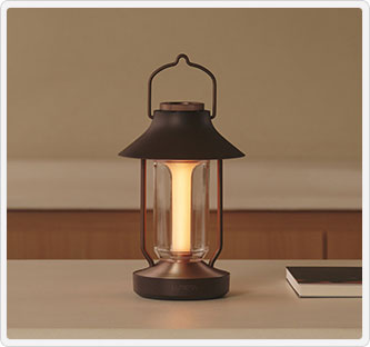 アウトドアランタン LUMENA CLASSIC ブラウン