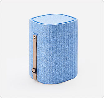 防災スツール ISHIYAMA SONAIR マットブルー