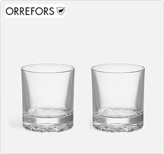 〔オレフォス〕CARAT オールドファッショングラス ペア