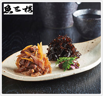 〔魚三楼〕神戸牛と野菜しぐれ煮・昆布佃煮詰合せ