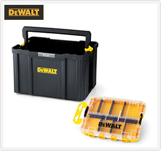 〔デウォルト〕マルチボックス&小物ケースセット