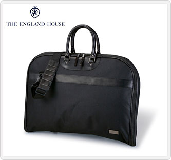 〔イングランドハウス〕ガーメントバッグ ブラック