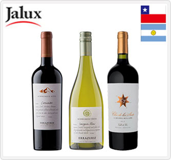 〔JALUX〕南米プレミアムワイン3本セット