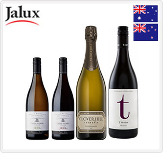 〔JALUX〕南半球ワイン紀行 泡白赤4本セット