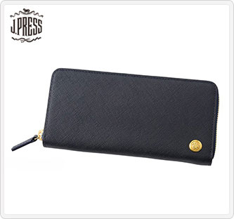 〔J.PRESS〕長財布 ネイビー