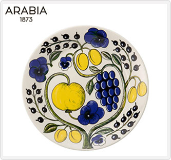 〔アラビア〕パラティッシ プレート26cm カラー