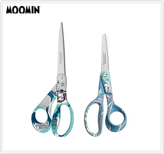 〔ムーミン〕フィスカース ムーミンハサミ S/L 2本セット(ムーミンパパ+ムーミン)