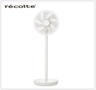 〔récolte〕コードレス サーキュレーション扇風機 ナチュラルホワイト