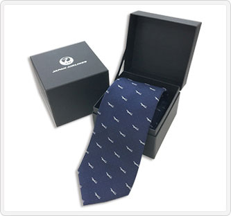 〔JALオリジナル〕ネクタイ ネイビー(父の日用)