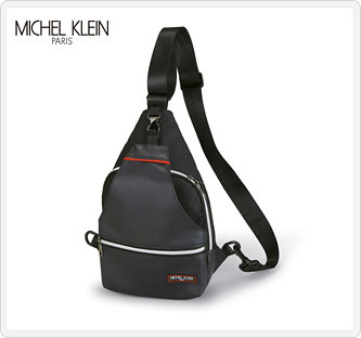 〔ミッシェル クラン〕ボディバッグ ブラック(父の日用)