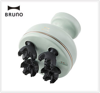 〔BRUNO〕EMSスカルプ&ボディケア(グリーン)