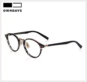 〔OWNDAYS〕 メガネフレーム 千一作(レンズ交換券付)
