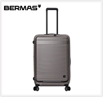 〔バーマス〕EUROCITYⅡ フロントオープンファスナー62c ガンメタル