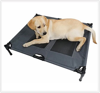 〔M‐PETS〕ELEVATEDドッグベッドL