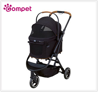 〔コムペット〕ルルテイル キャリー(マウナロアブラック)