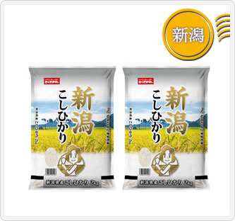 〔米匠庵〕新潟県産こしひかり2kg×2