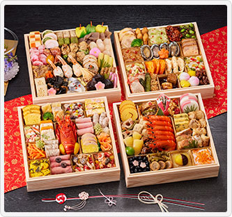 しょうざん 和洋中おせち料理「華宴」与段重