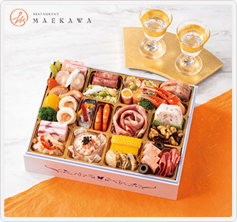 京都 RESTAURANT MAEKAWA監修 オードブル一段
