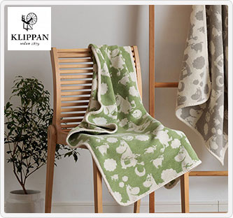 〔クリッパン〕シュニールコットン ミニ ピルピ&ムーミン グリーン