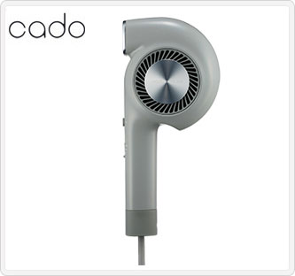 〔Cado〕クオーラ ヘアドライヤー クールグレー