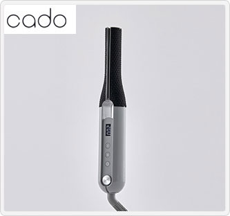 〔Cado〕ストレートヘアアイロン クールグレー