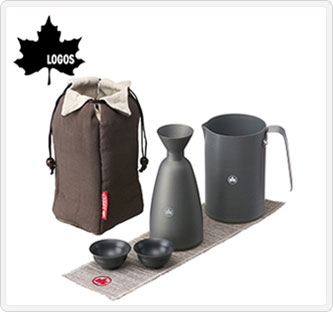 〔ロゴス〕携帯・アウトドア熱燗セット
