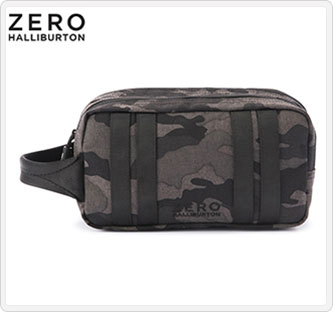 〔ゼロハリバートン〕カートポーチ ブラックカモ(8200511)