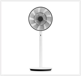 〔バルミューダ〕ザ・グリーファン(ホワイト×ブラック)