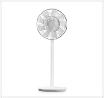 〔バルミューダ〕ザ・グリーファン(ホワイト×グレー)