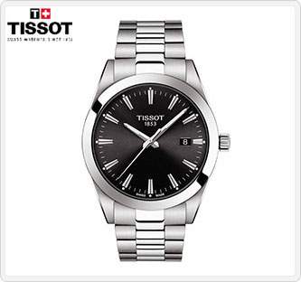 〔TISSOT〕ジェントルマン ブラック