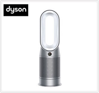 〔ダイソン〕Purifier Hot+Cool空気清浄ファンヒーター ホワイト/シルバー(HP07 WS)