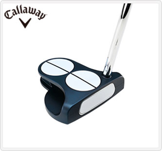 〔キャロウェイゴルフ〕オデッセイ Ai-ONE 2-BALL_ダブルベント_パター(34インチ)