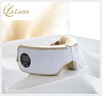 〔ラルーナ〕エアーアイマスク(ゴールド)