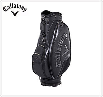 〔キャロウェイゴルフ〕EXIA 25JM シリーズ ゴルフバッグ ブラック×ガンメタ
