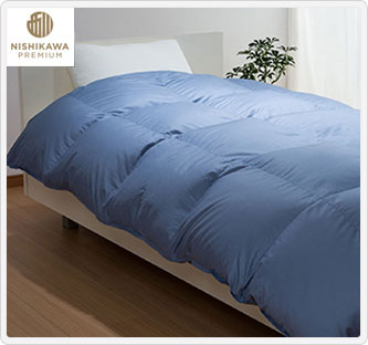 〔西川プレミアム〕羽毛掛ふとん ポーランドホワイトグース