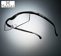 〔ハズキコンパクト〕ハズキルーペ　クリアレンズ1.6倍　黒