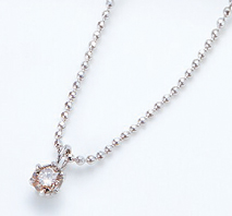 シンプルダイヤペンダント
