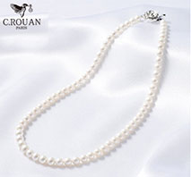 〔セ・ルーアン〕淡水パールネックレス
