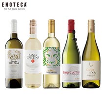 〔エノテカ〕和食に合う白ワイン5本セット