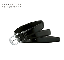 〔マッキントッシュ フィロソフィー〕 メンズベルト クロ