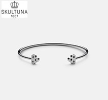 〔スクルツナ〕Open key cuffバングル（シルバー）