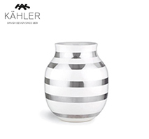 〔ケーラー〕OMAGGIOフラワーベース M シルバー