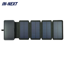〔IN-NEXT〕4連パネル付ソーラーチャージャー