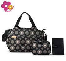 〔ハンナフラ〕2WAYトートバッグ&おむつポーチ&シート