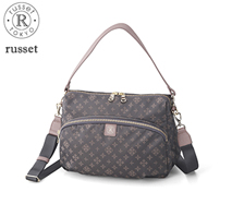 〔ラシット〕2WAYショルダーバッグ グレーピンク