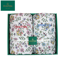 〔ミントン〕ウォッシャブル肌掛けふとん 2枚セット